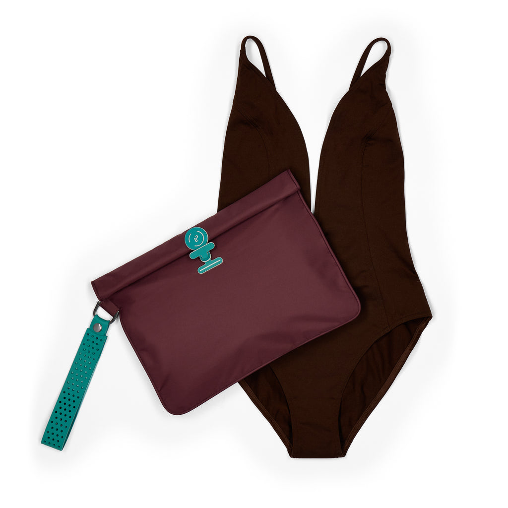 Wet Bag | Oxblood/Lagoon