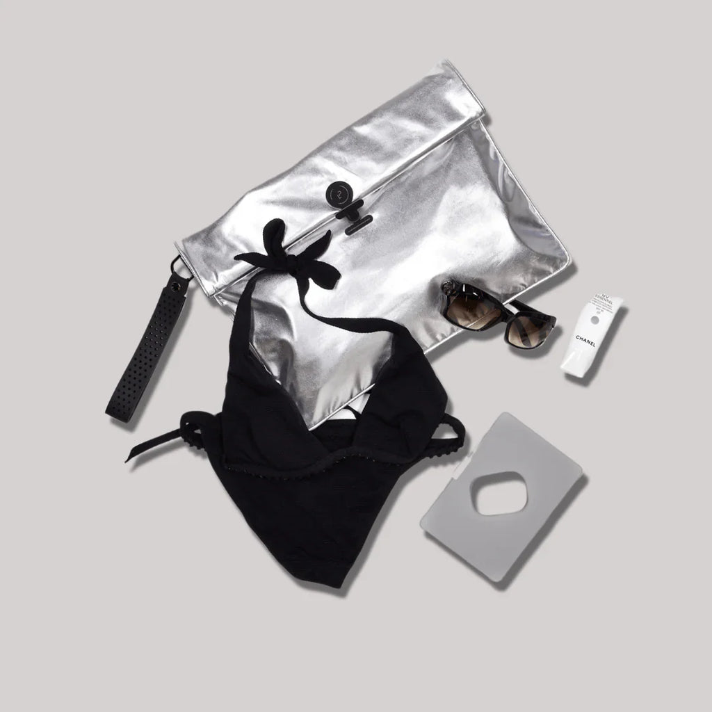 Wet Bag | Silver/Ink